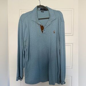 Polo Ralph Lauren Blue Long Sleeve Shirt